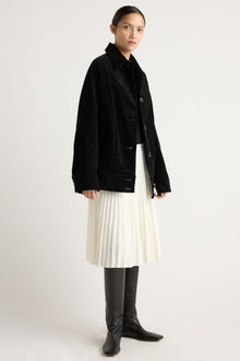 Charlotte | Barry Corduroy Button Jacket in Size Small