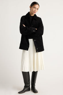 Charlotte | Barry Corduroy Button Jacket in Size Small