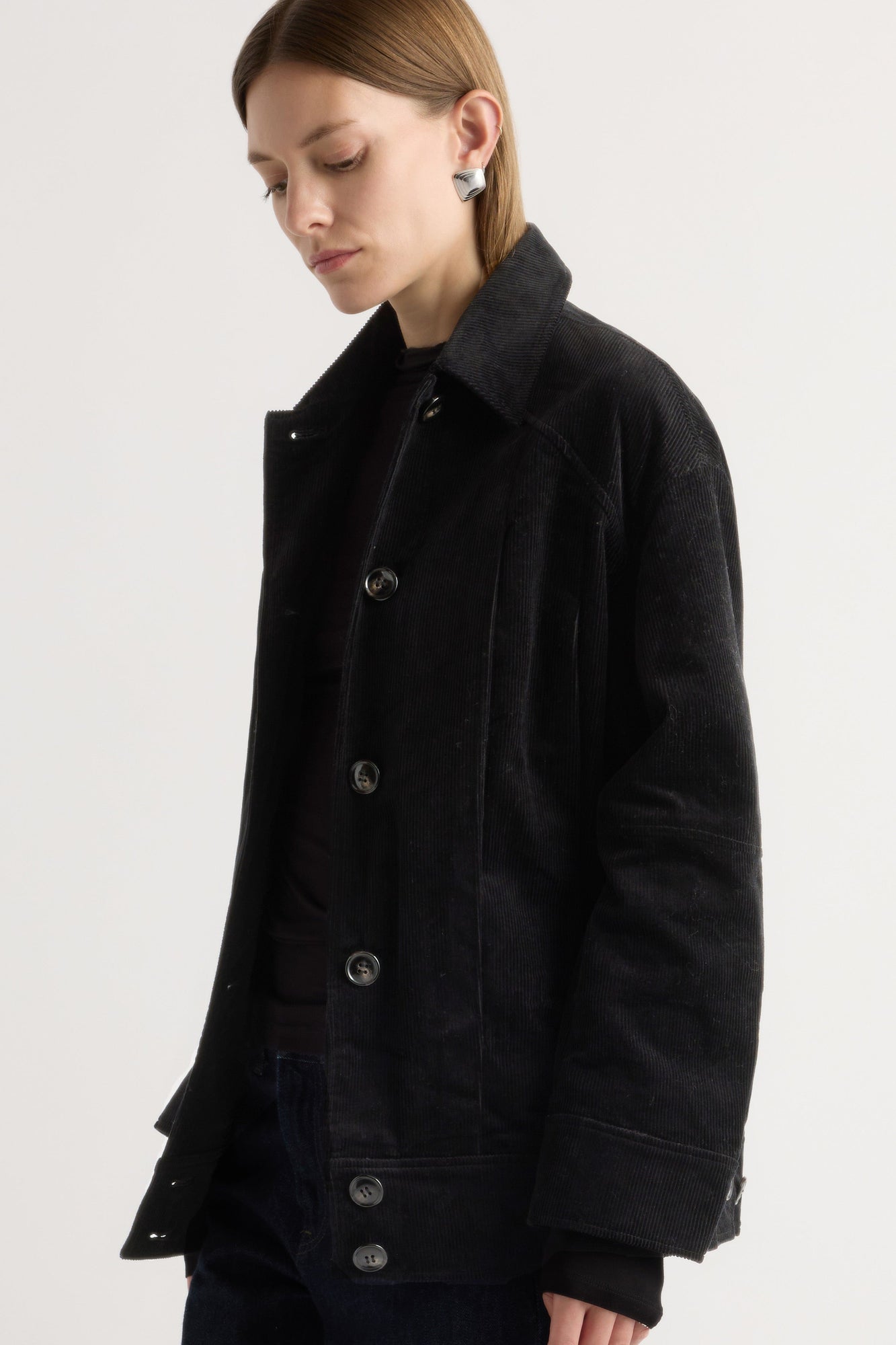 Marije | Barry Corduroy Button Jacket in Size Small