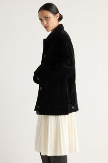 Charlotte | Barry Corduroy Button Jacket in Size Small