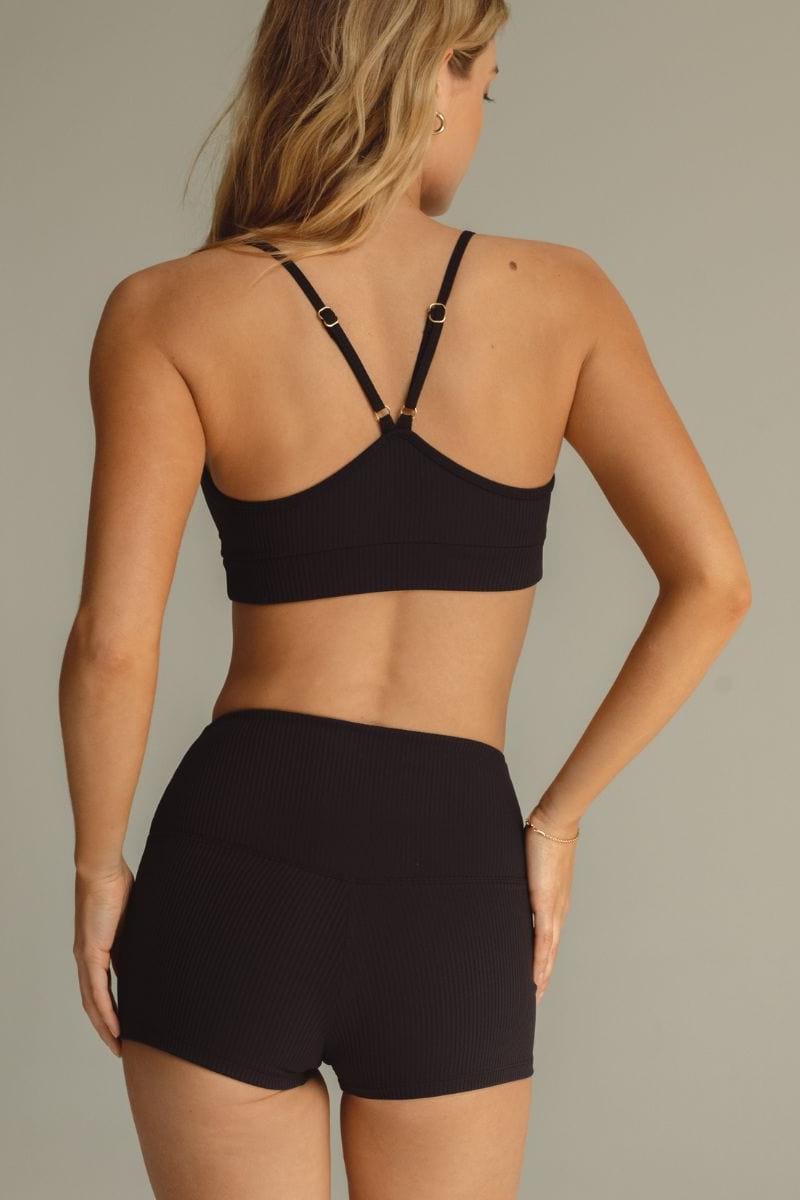 Micro Bike Short | Black Rib