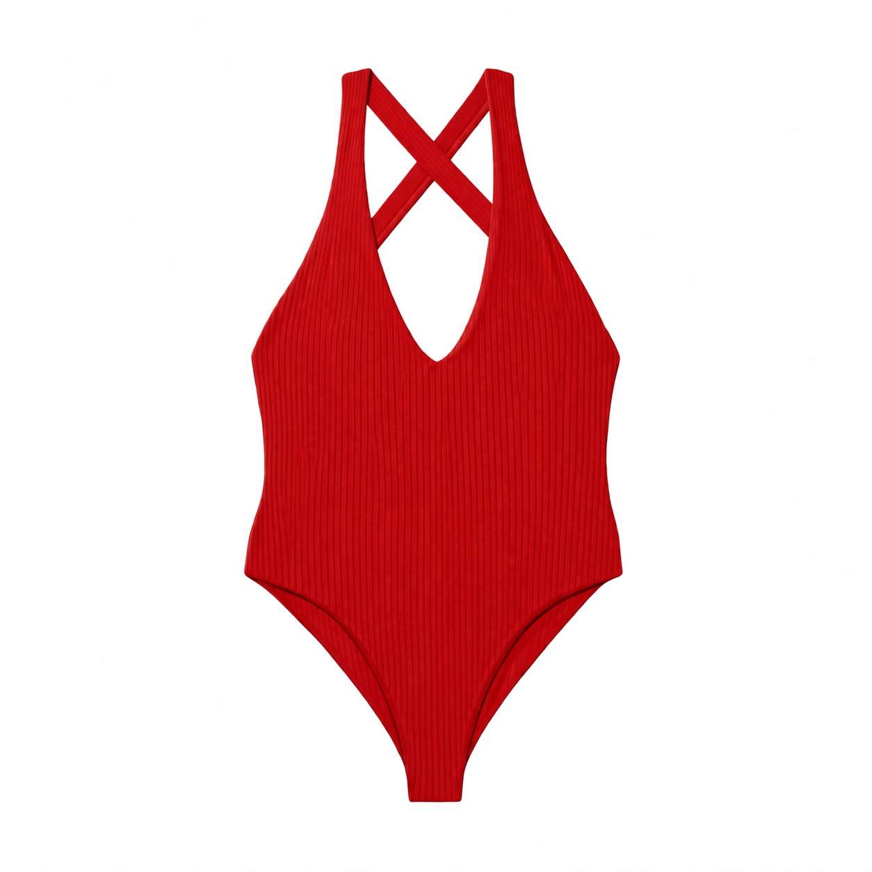 Blake One Piece | Poppy Ribbed