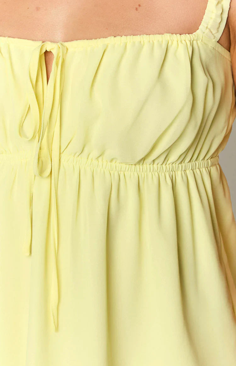 Brooke Mini Dress | Yellow