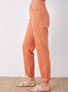 Brooklyn Classic Rolled Jean | Persimmon