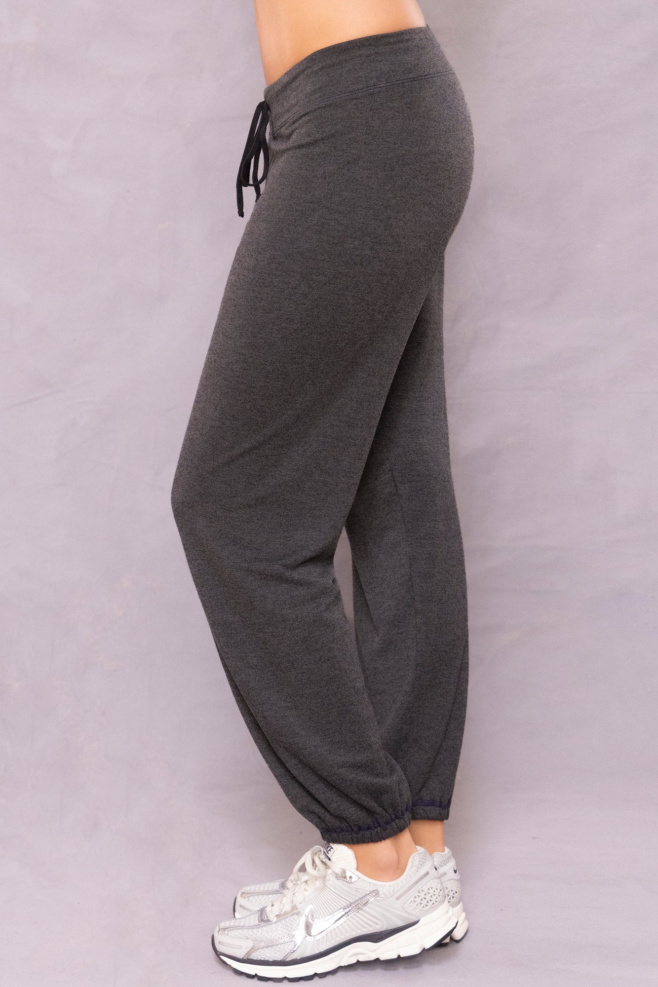 Women | Butter Terry Slouchy Pull-On Jogger | Black