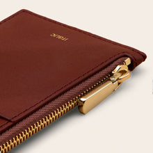 Unisex | Albee Leather Card Holder | Desert Sun