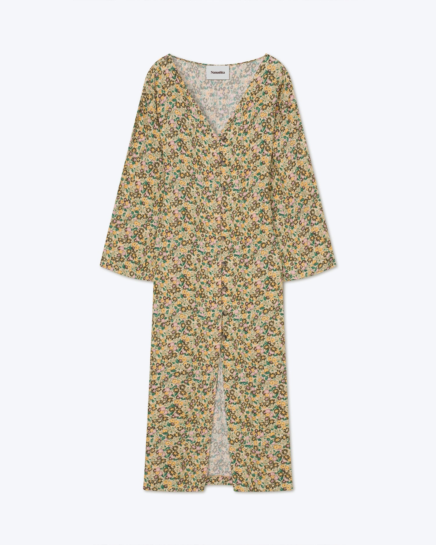 Womens | Verda Printed Maxi Dress | Ditsy Floral