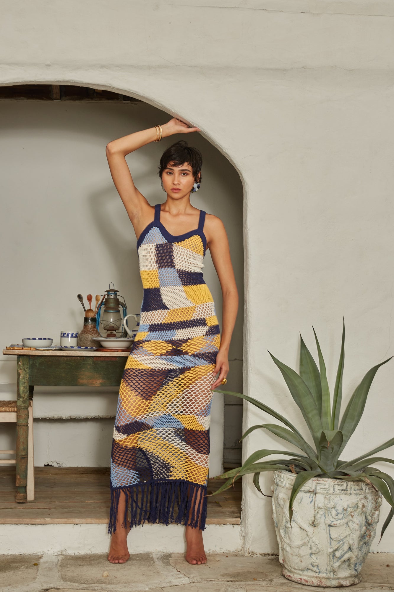 Crochet Dress - Final Sale-Carolina K