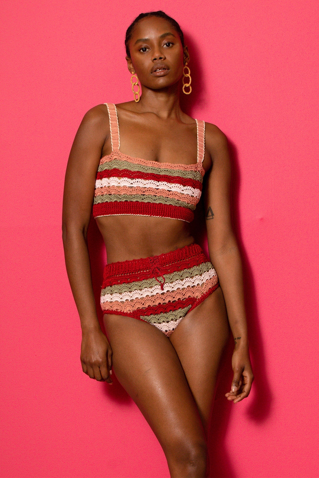 Crochet Bikini Bottom - Final Sale-Carolina K
