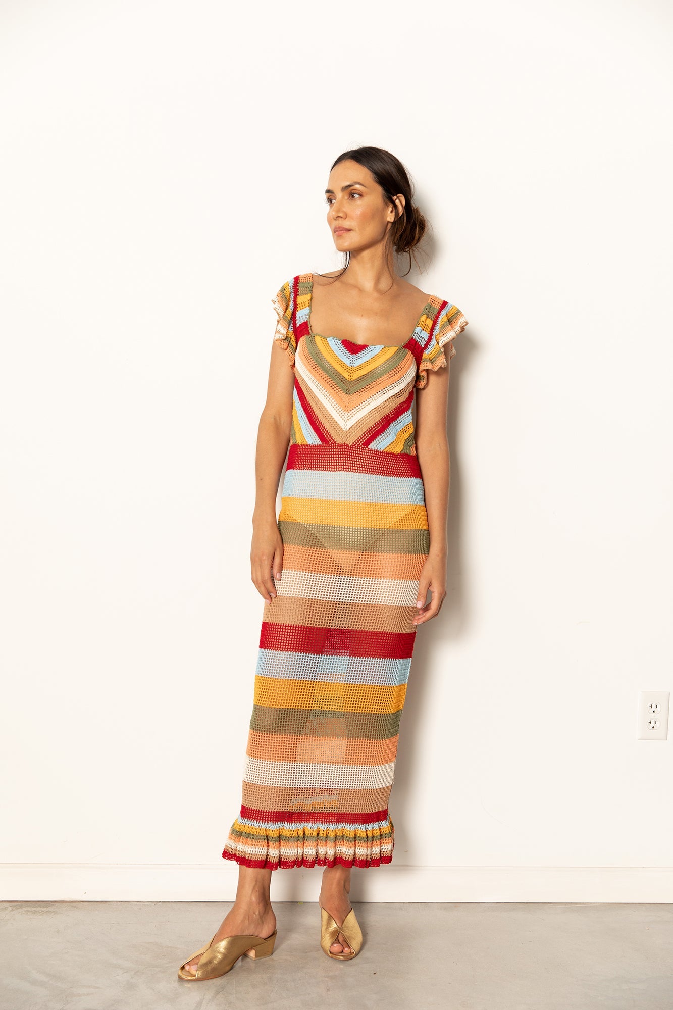 Paradise Crochet Dress - Final Sale-Carolina K