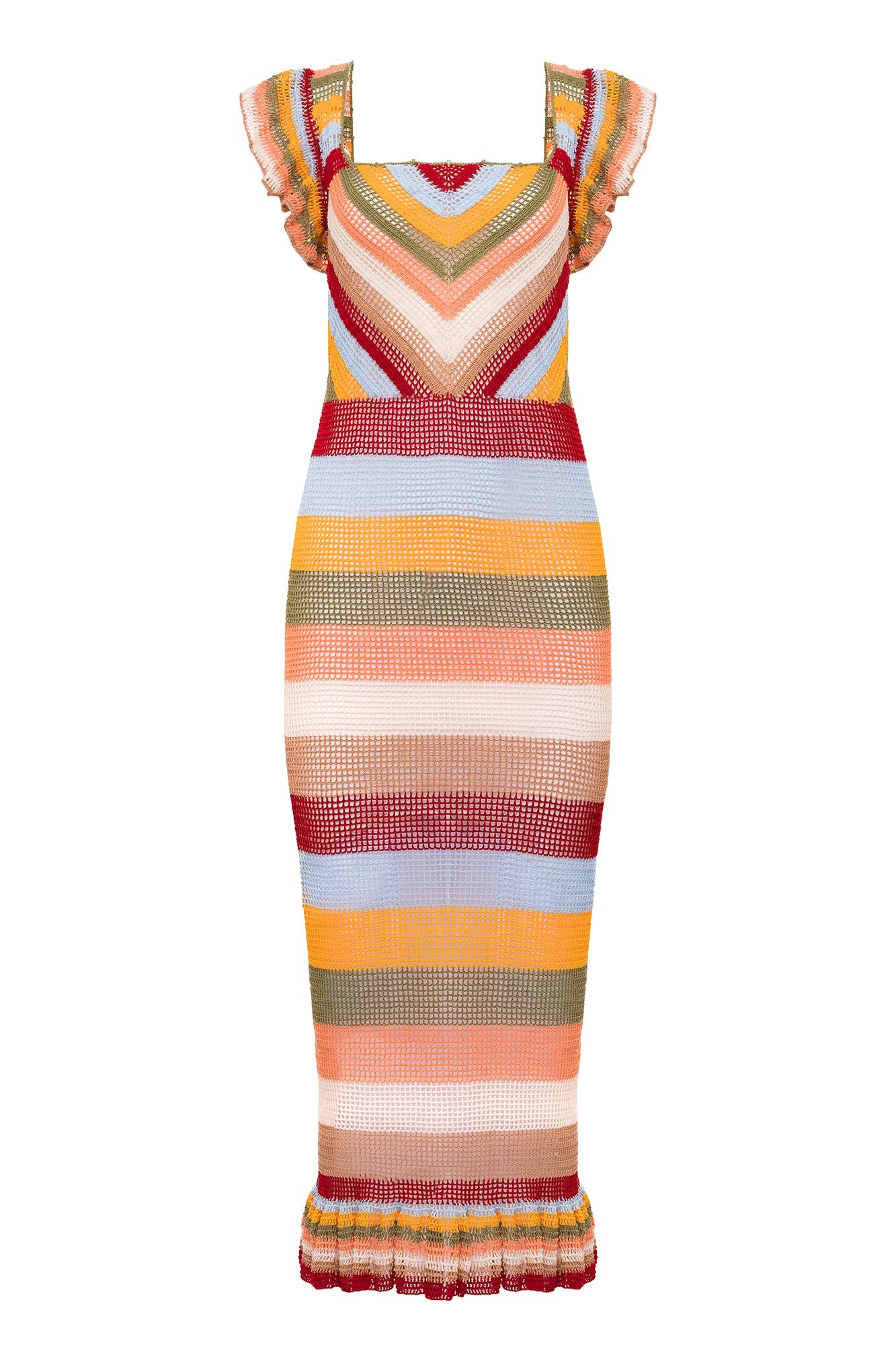 Paradise Crochet Dress - Final Sale-Carolina K