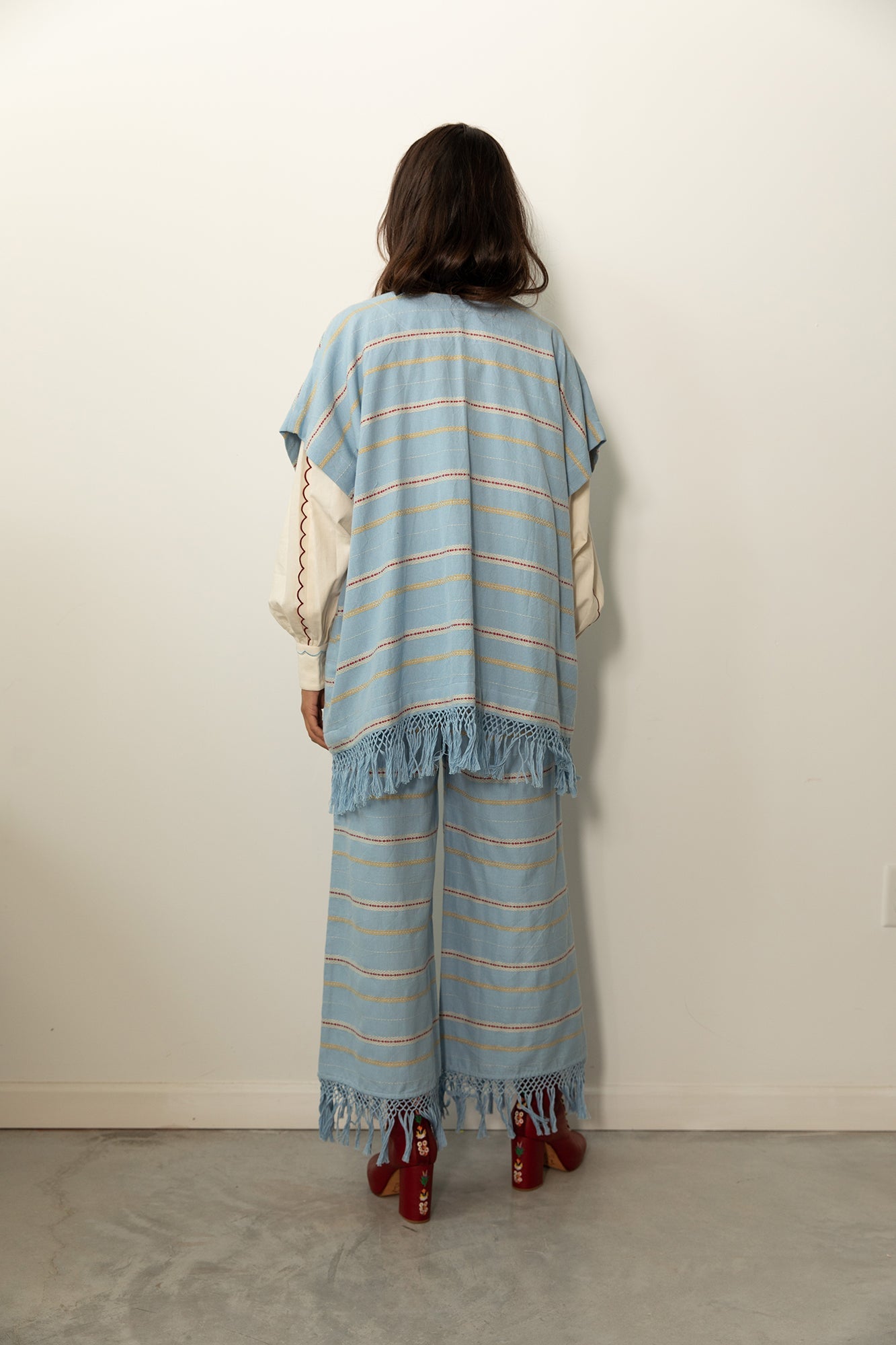 Tasmin Poncho - Final Sale-Carolina K
