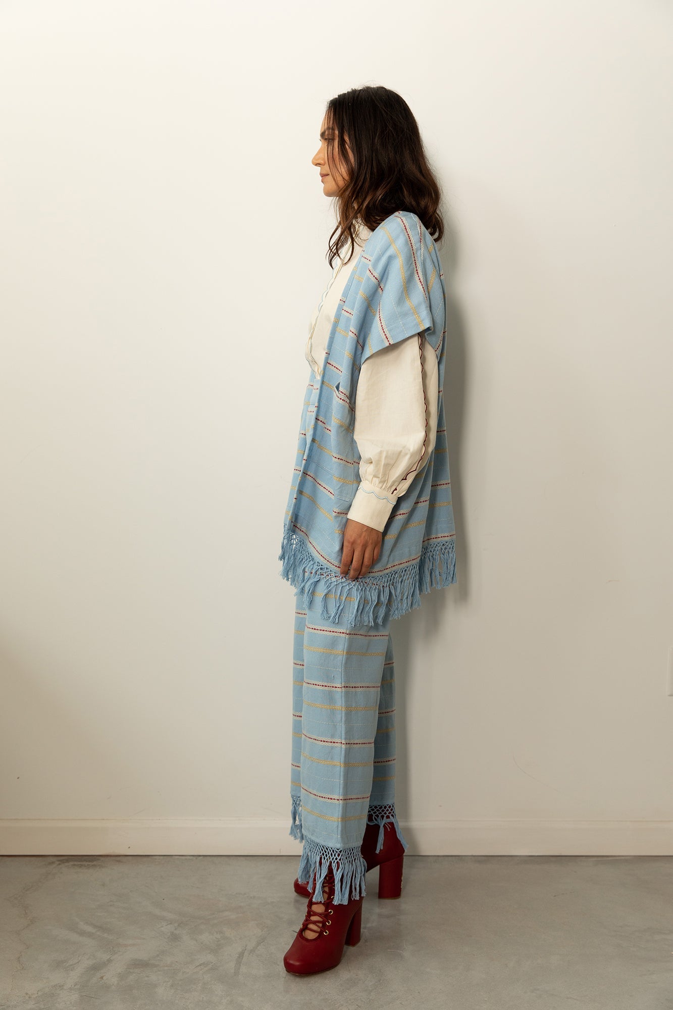 Tasmin Poncho - Final Sale-Carolina K