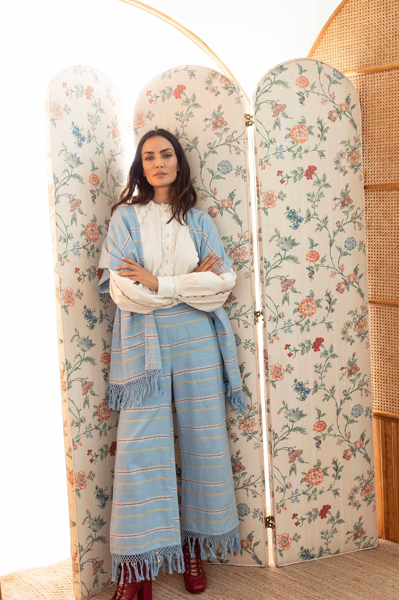 Tasmin Poncho - Final Sale-Carolina K