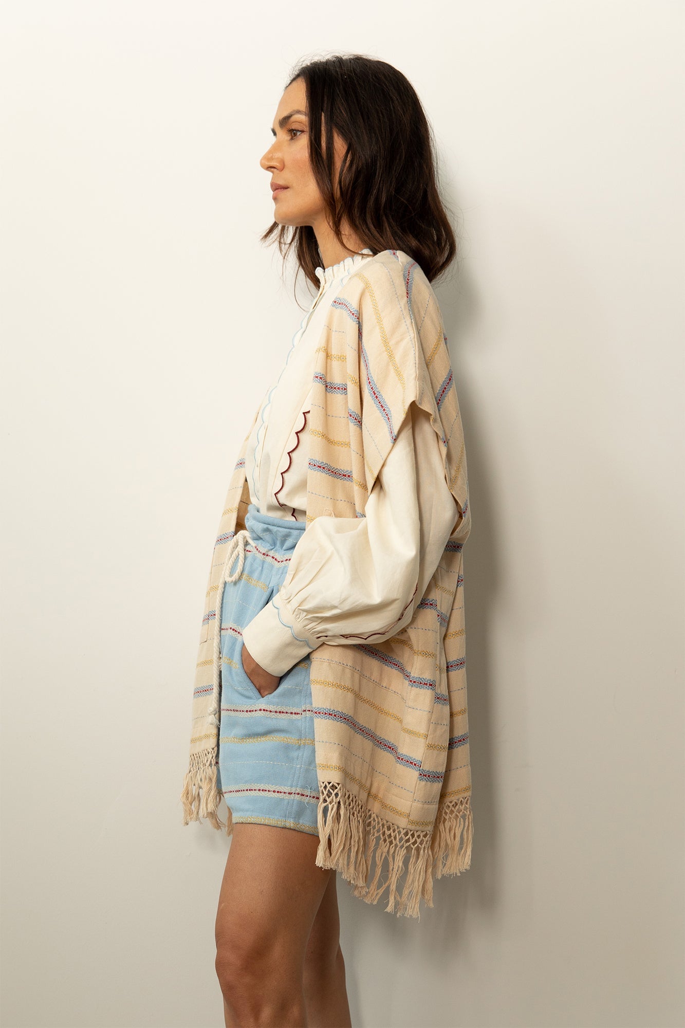 Tasmin Poncho - Final Sale-Carolina K