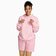 Heavyweight Recycled Fleece Hoodie | Flamingo