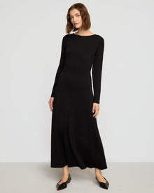Helena | Chloe A-Line Jersey Dress in Size Small