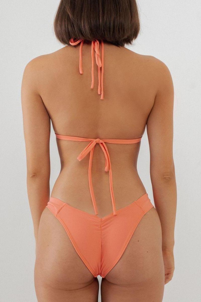 Added Coverage Uno Bikini Bottom | Coral