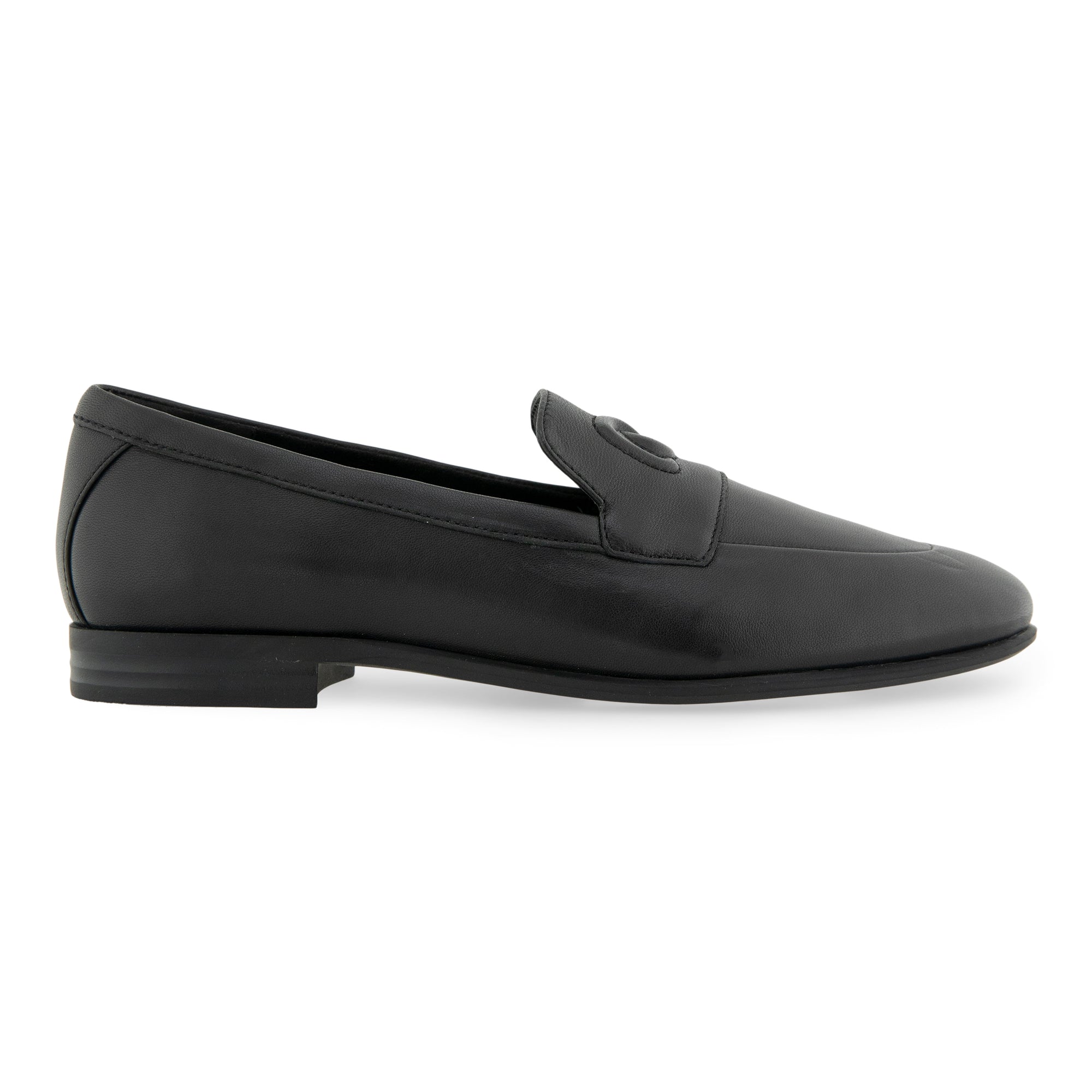 Wells Tailored Loafer | Black Leather