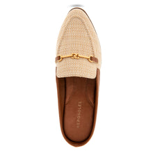 Erik Tailored Mule | Natural/Tan Raffia