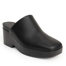 Chata | Black Tumbled Faux Leather