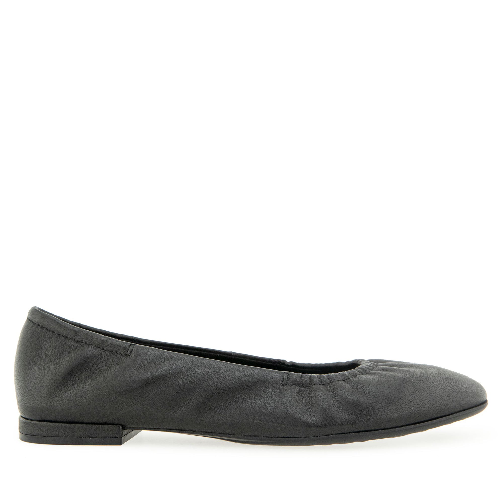 Antonia Dress Flat | Black Soft Nappa