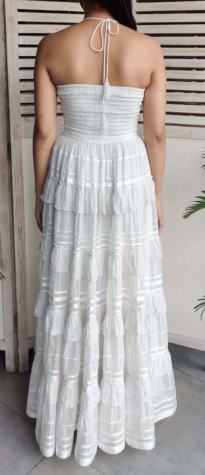 Rococo Sand | True Long Dress | White