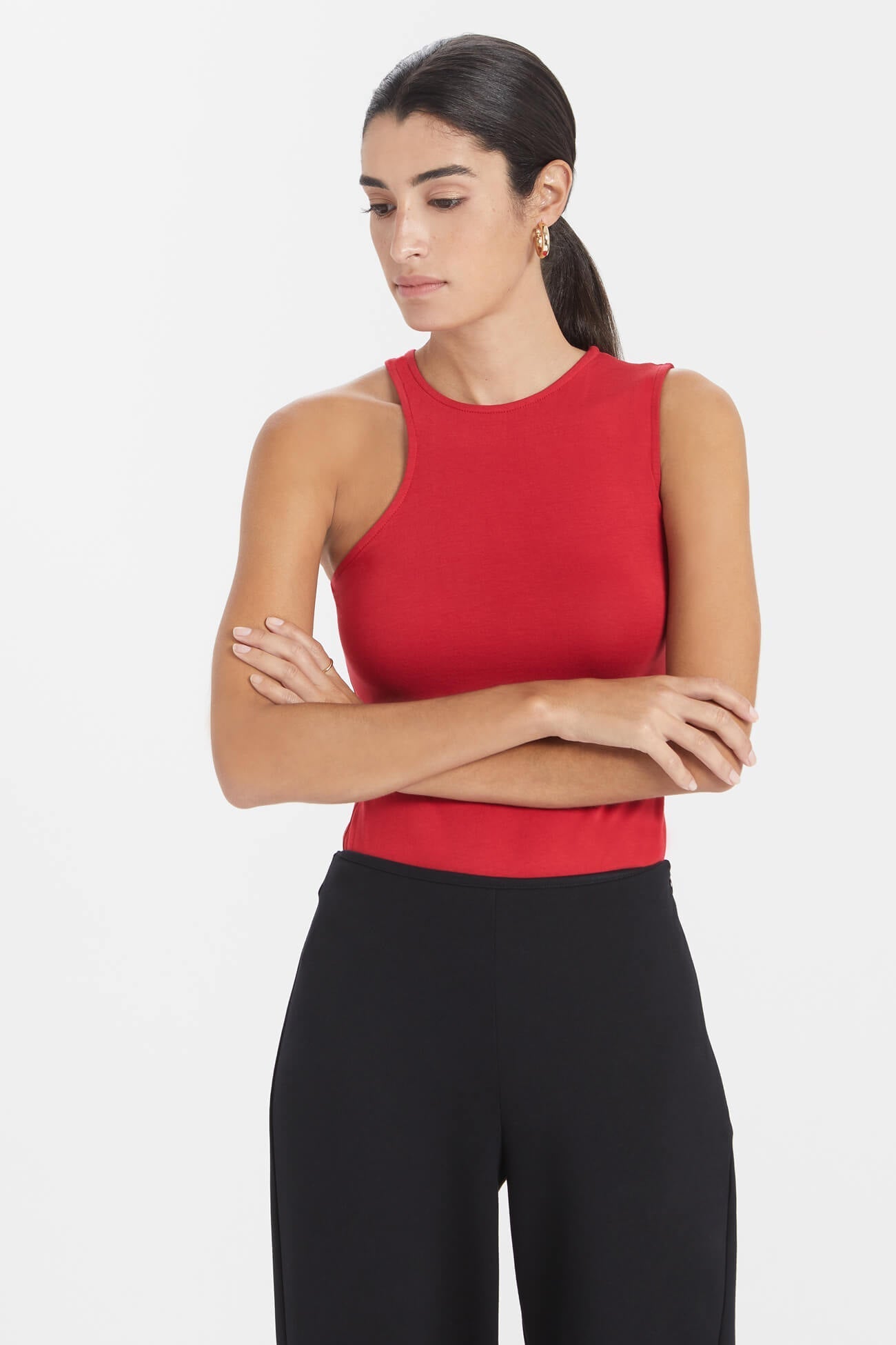 Daya Sleeveless Top | Red