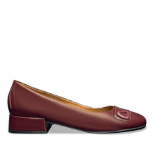 Isai  | Merlot Patent Faux Leather