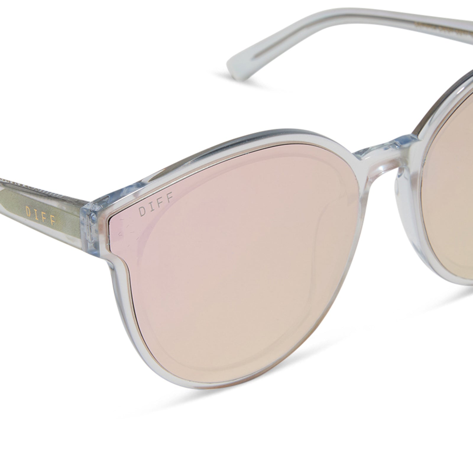 Womens | Gemma Sunglasses | Opalescent Pink | Cherry Blossom Lenses