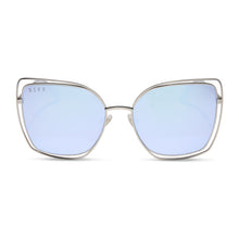 Womens | Jacqueline Sunglasses | Silver | Lavender Lenses