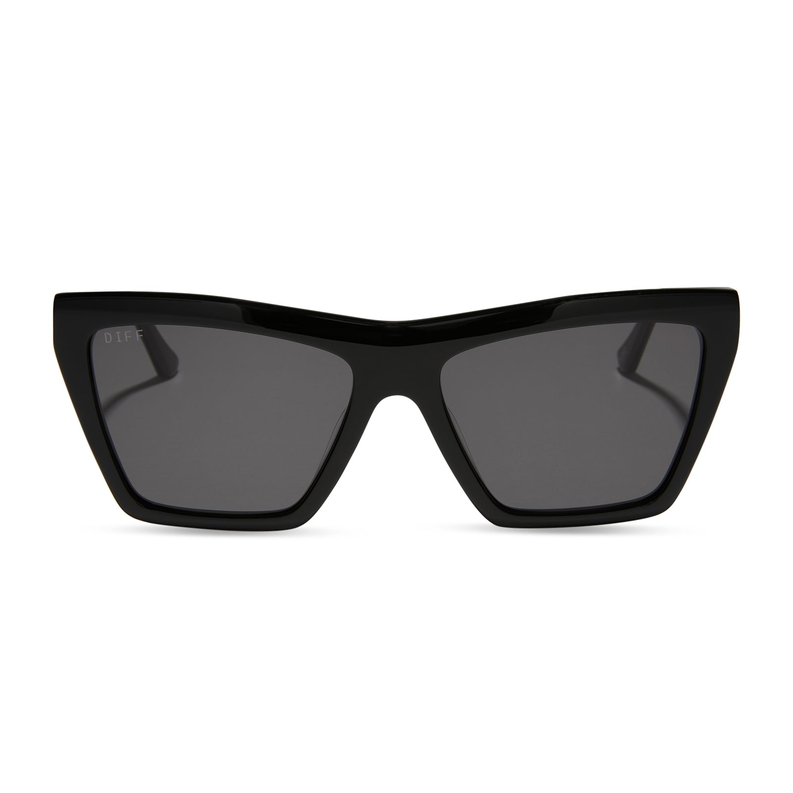 Womens | Vivi Sunglasses | Black | Grey Lenses