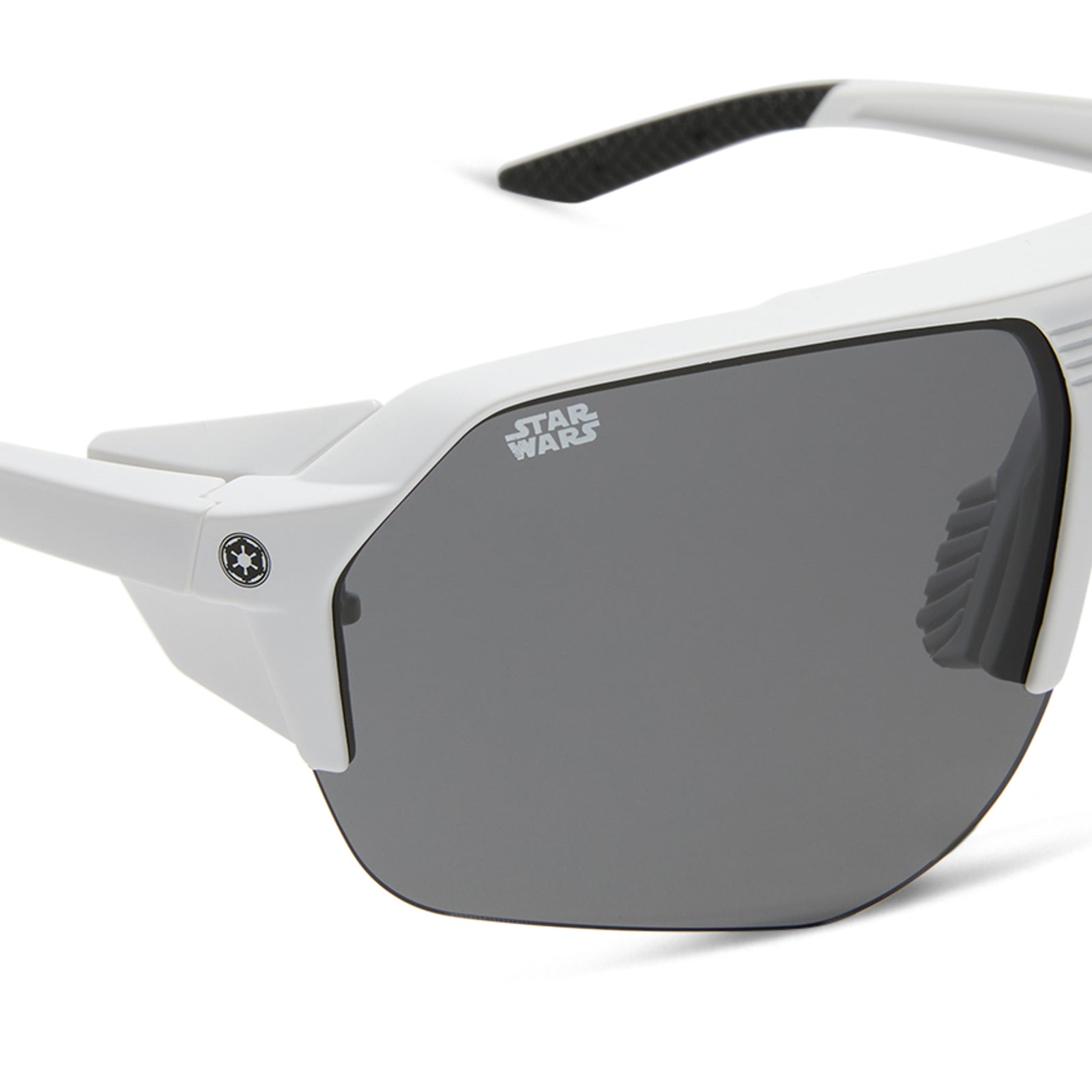 Unisex | Stormtrooper Sport Sunglasses | Galactic White | Category 3 Dark Grey Polarized Lenses