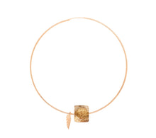 Solo Jumbo Palms Hoop | 18K Rose Gold