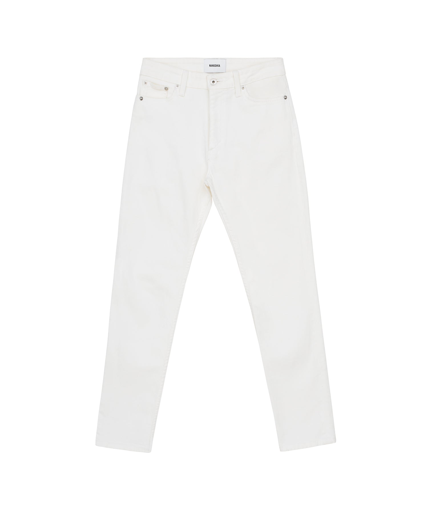 Womens | Ren Mid Rise Skinny Jeans | White