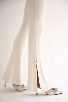 Harlow Bell Bottom Pants | Ivory