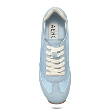 Jeanine Sport Sneaker | Pale Blue Nylon/Faux Nappa
