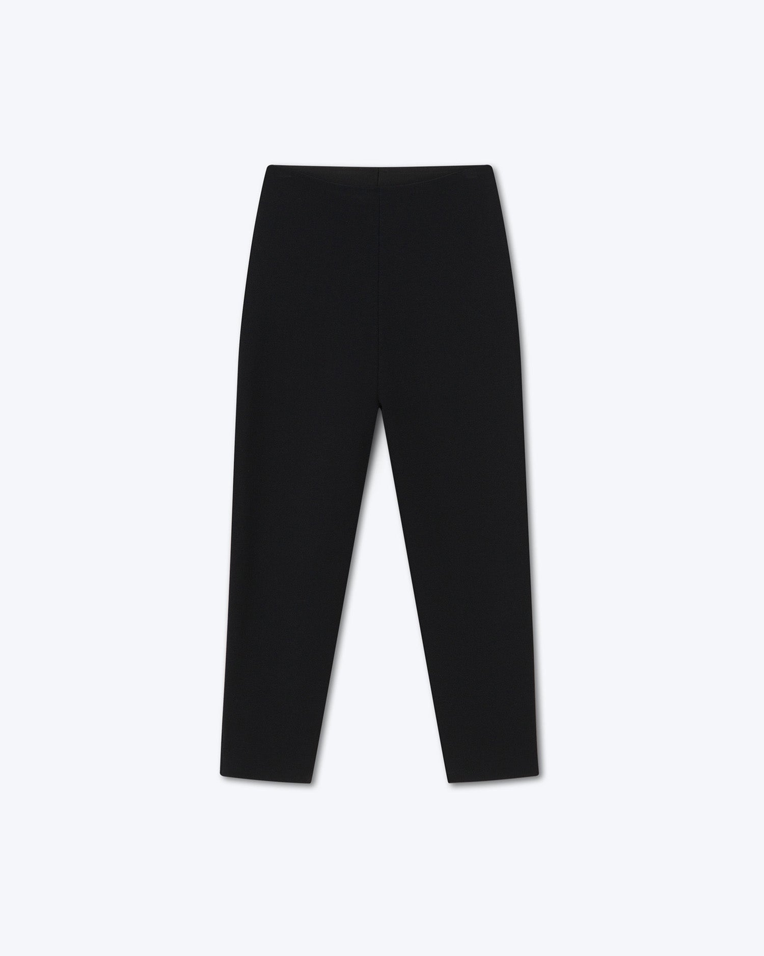 Womens | Carole Compact Viscose Tailored Trousers | Matte Black