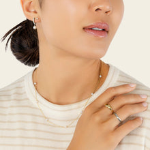 Womens | Bold Stacker Band | 14K Solid White Gold