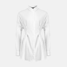OW Collection ELLA Shirt Dress Dress 001 - White