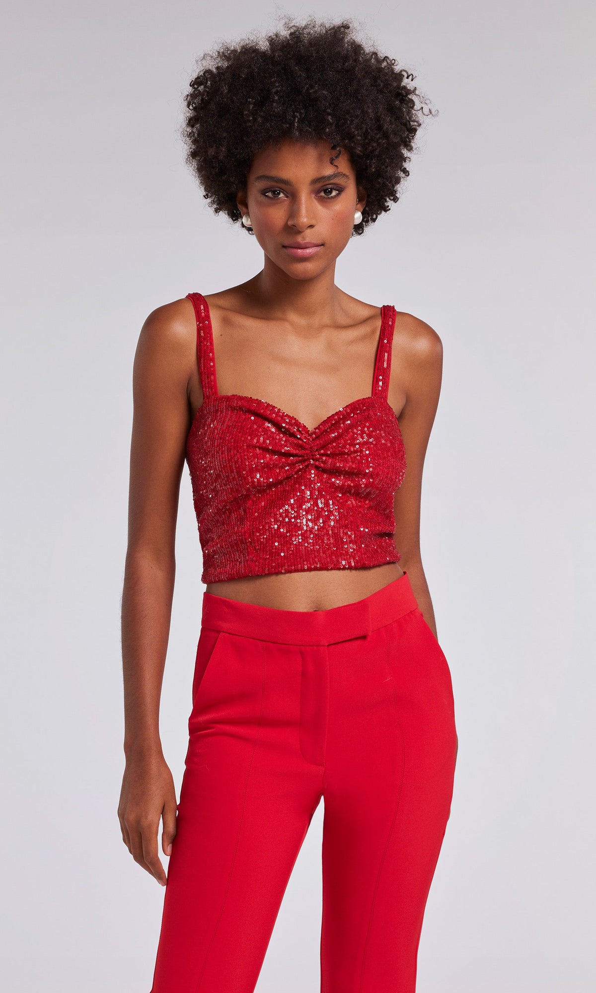 Estella Sequin Tank | Rouge
