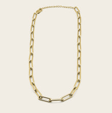 Womens | Large Paperclip Chain Necklace | 18K Gold Vermeil