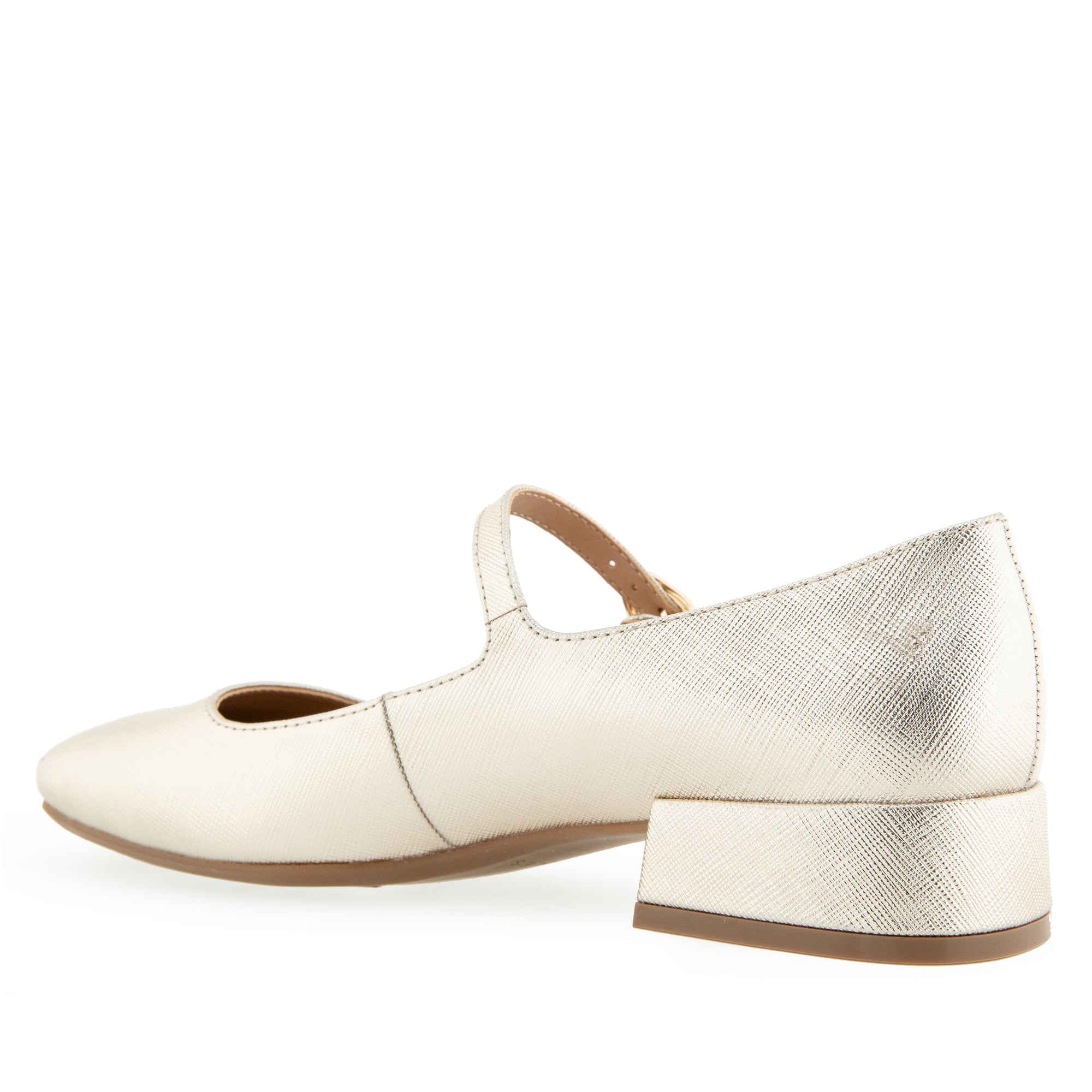 Isannah | Soft Gold Mettalic Faux Leather