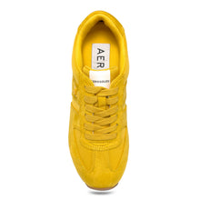 Jett Sneaker Lace Up | Golden Yellow Nylon/Faux Suede