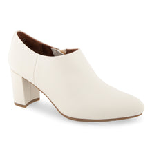 Bree Dress Shootie | Eggnog Faux Leather