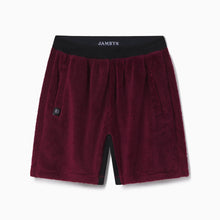 Sherpa Fleece Short | Cabernet