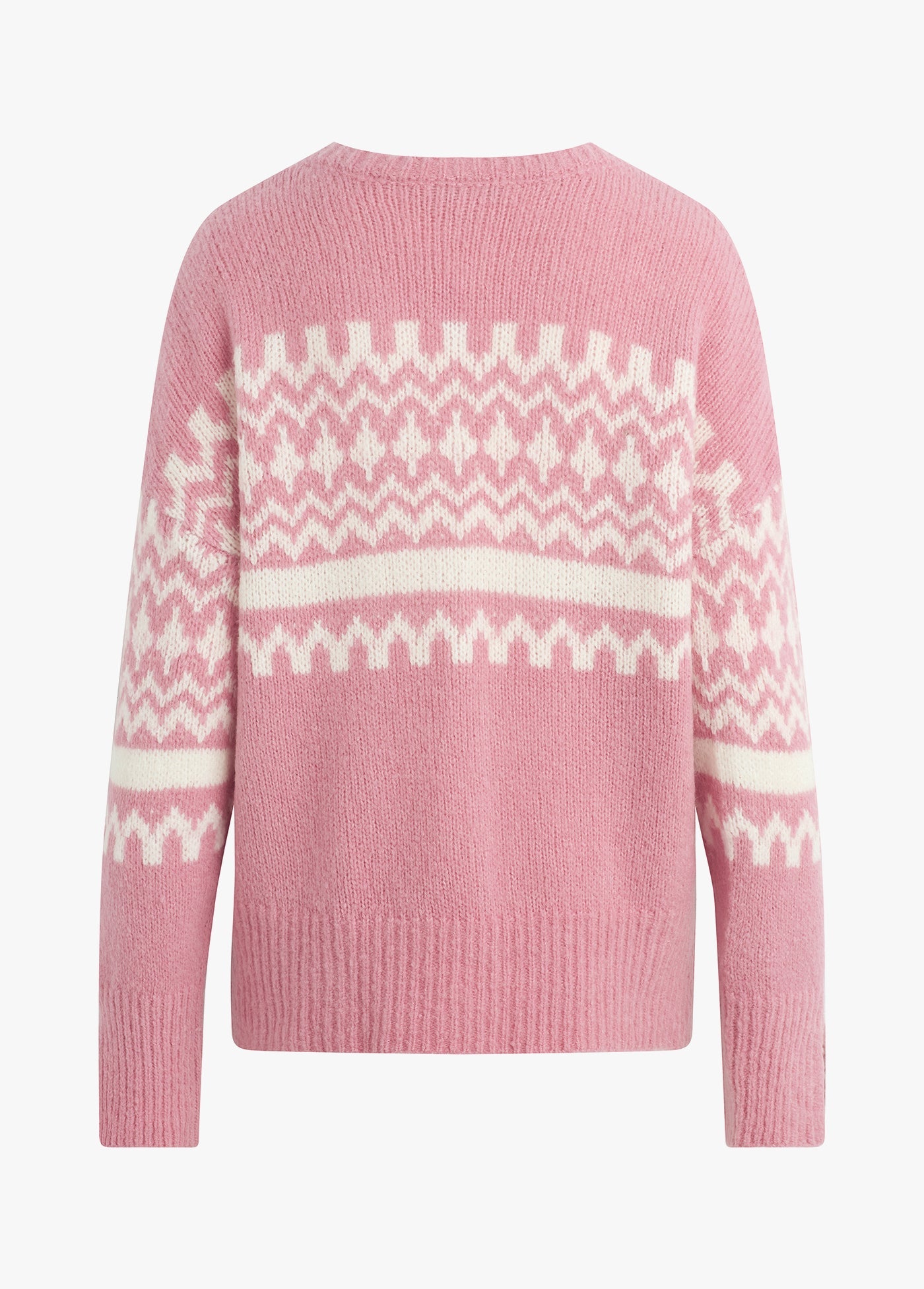 pink fairisle