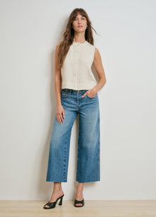 THE MASHA SUPER HIGH RISE WIDE LEG CROP