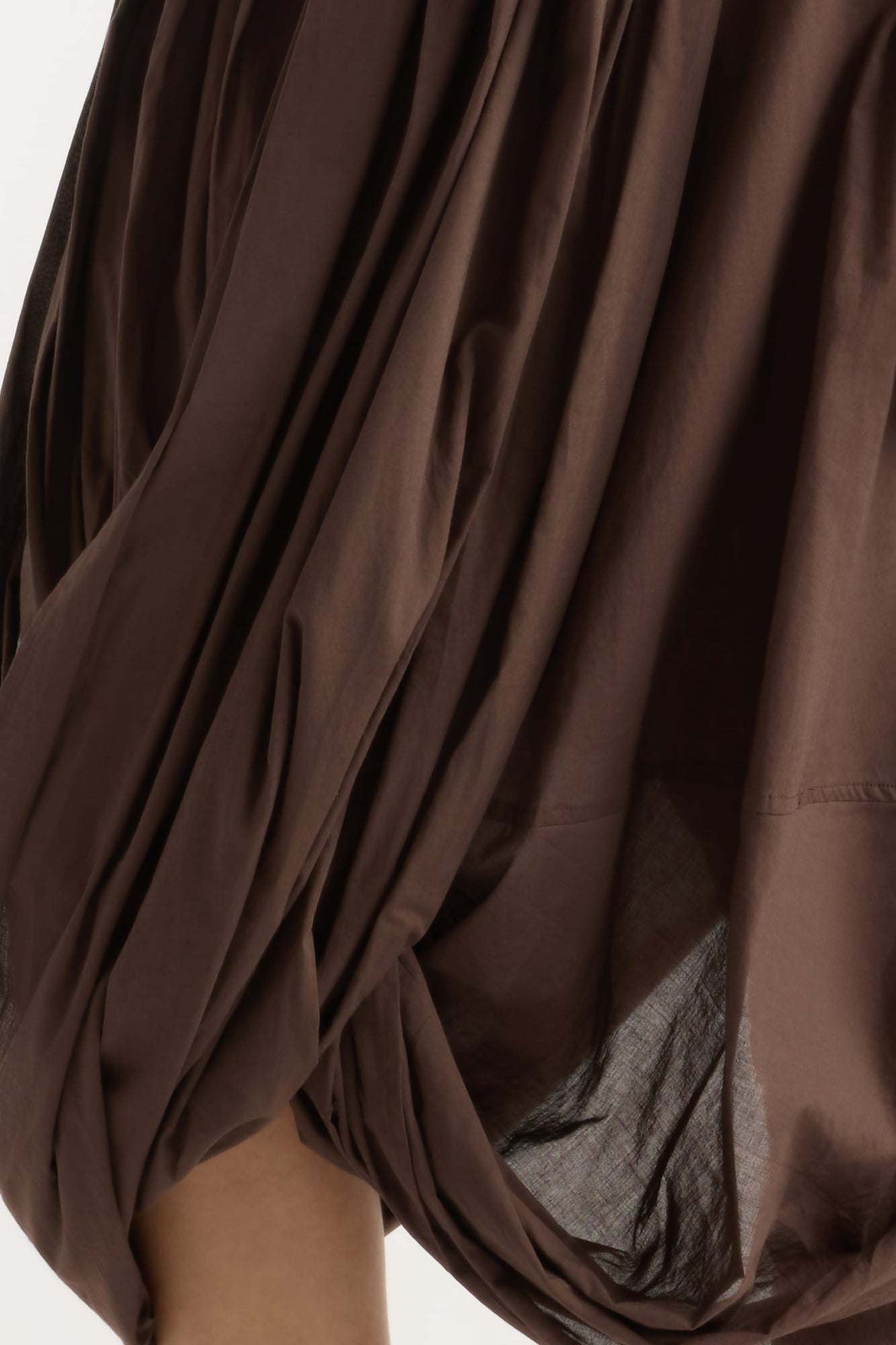 Arya | Freya Gathered Drape Maxi Skirt in Size Small