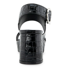 Camera | Black Croco Faux Leather